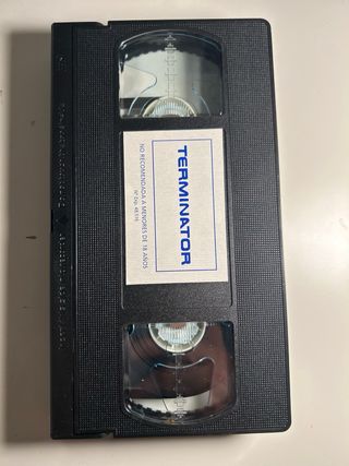 Terminator VHS - Arnold Schwarzenegger