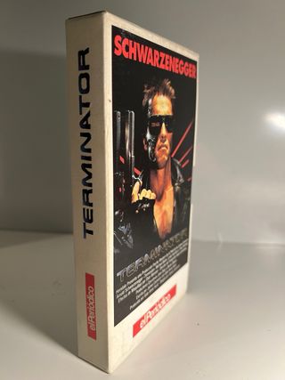 Terminator VHS - Arnold Schwarzenegger