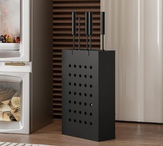 Set accessori camino ferro battuto