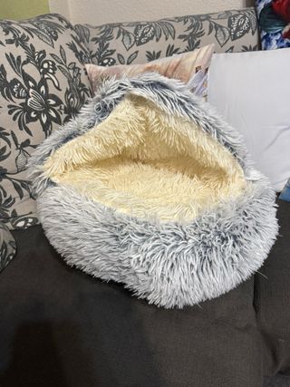 Cama Perro/Gato Nueva Beige/Gris