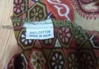 Camisa sin mangas estampada