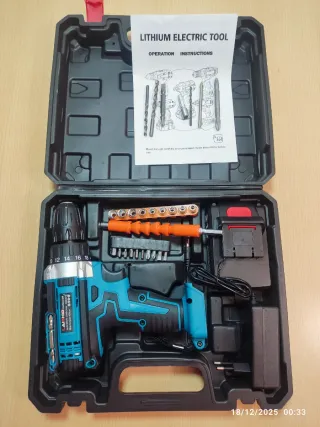 Taladro Batería Litio Nuevo