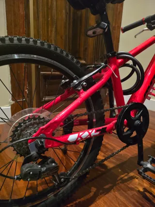 Bicicleta Monty KX5 20 pulgadas Roja/Naranja