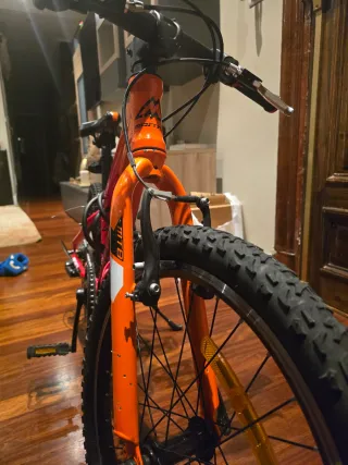 Bicicleta Monty KX5 20 pulgadas Roja/Naranja