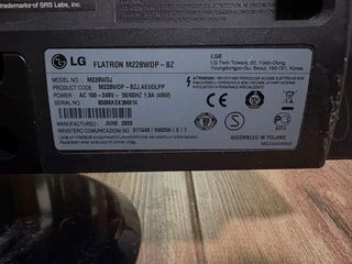 Monitor LG Flatron M228WDP TV DVI