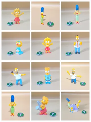 Lote Figuras Los Simpson