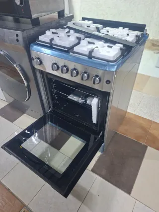Cocina de gas con horno y grill