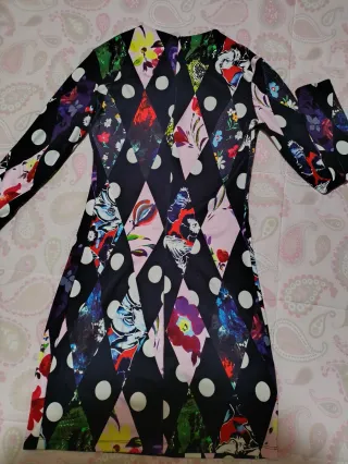 Vestido Desigual Talla S Elástico
