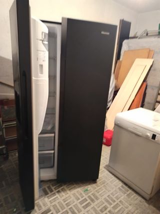 Nevera Americana Hisense Negra