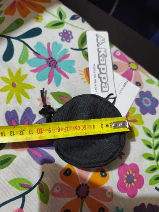 Monedero Kappa negro