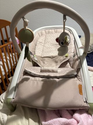 Bañera bebé ,hamaca tiny love y cuna viaje