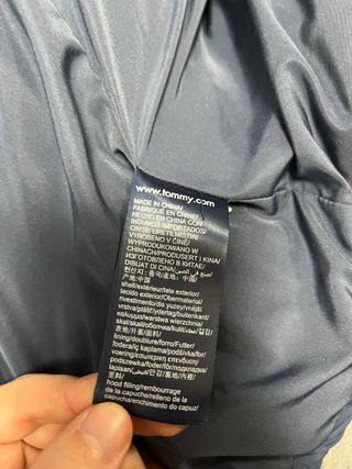 Abrigo Tommy Jeans Original