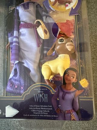 Muñeca Disney Wish Asha y Valentino