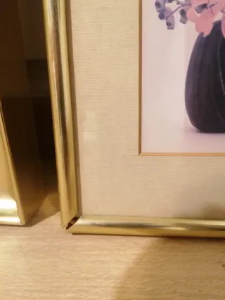 Cuadros vintage madera y metal