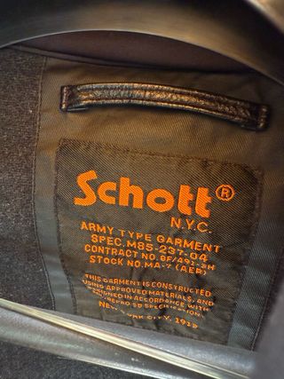 Chaqueta Schott NYC Negra