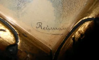 Pastello Acquerellato Gentildonna con rosa Sec.XIX