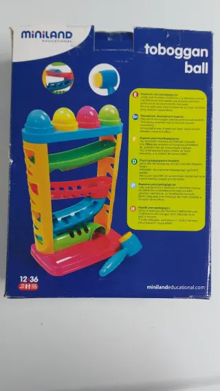 Tobogán de Bolas Miniland Educational