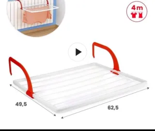 Tendedero plegable para radiador