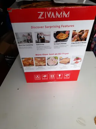 Air fryer 3l 1200w funciona perfecta