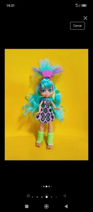 Muñeca Cave Club y Dinosaurio. OFERTAAAAAA