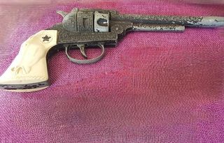 Revolver de brincar Lonestar Ricochet 45, Anos 60
