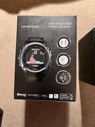 Garmin Fenix 3 HR Sapphire GPS Reloj