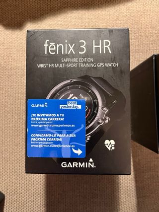 Garmin Fenix 3 HR Sapphire GPS Reloj