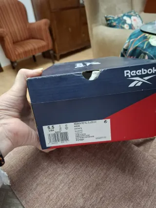 Zapatillas Reebok Mujer Blancas y Plateadas