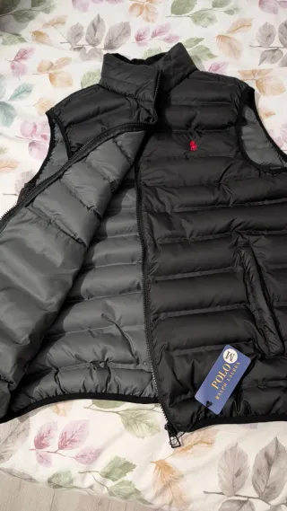 Chaleco Polo Ralph Lauren Negro Talla M NUEVO