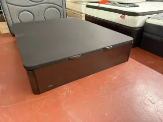 Base Cama Canapé Flex 150x190 Madera Wengué