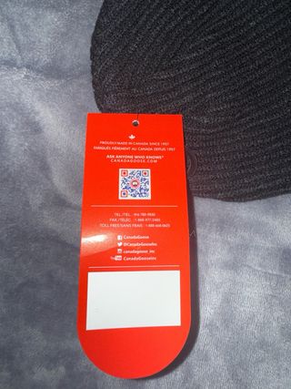 Gorro Canada Goose Negro