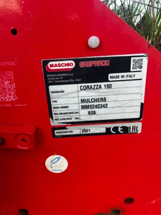 Trituradora Maschio Corazza 190