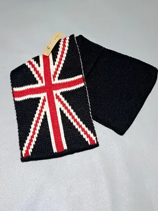 Nueva Bufanda cerrada hombre mujer unisex punto uk