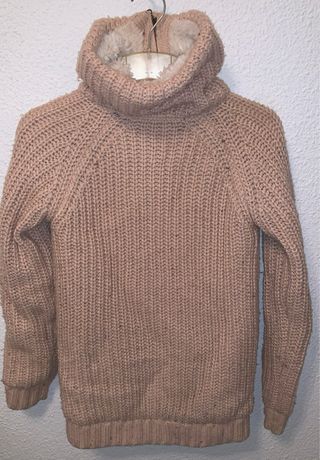 Chaqueta Knitwear rosa talla M