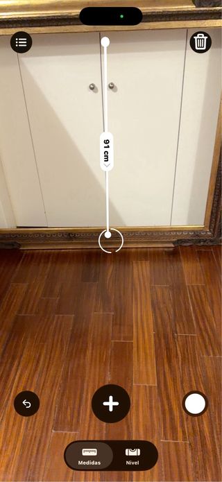 Marco de cuadro dorado y marrón