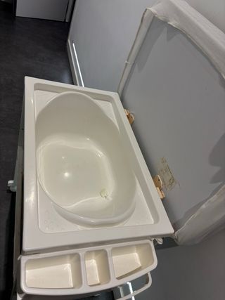 Bañera cambiador bebé