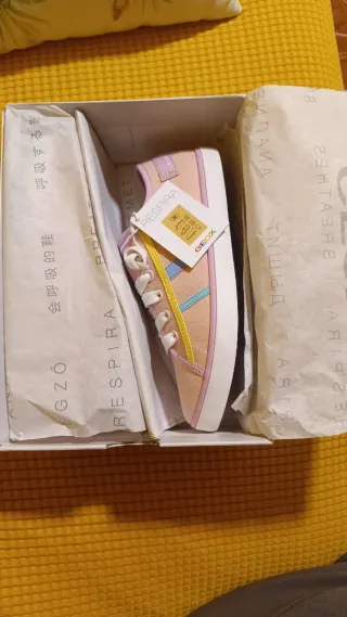 Zapatillas niña GEOX T.34