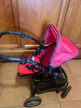 Cochecito Muñecas Babies & Ladies Rosa