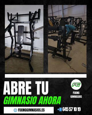 Máquinas de gimnasio al mejor precio del mercado
