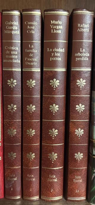 PACK 4 NOVELAS CLASICAS CASTELLANO Ed. Seix Barral