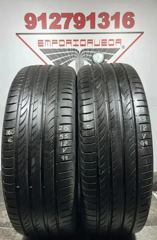 215 55 18 V PIRELLI RUEDA AL 90% VIDA UTIL