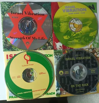 Lote 4 CDs Israel Vibration Reggae