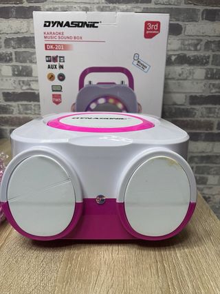 Dynasonic DK-201 Karaoke con Micrófono