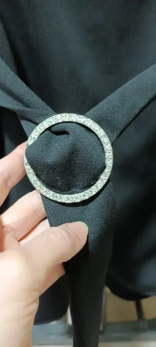 Mono falda-pantalón negro M/38