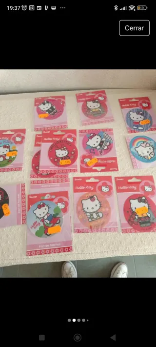 Lote 39 parches termo adhesivos Infantiles