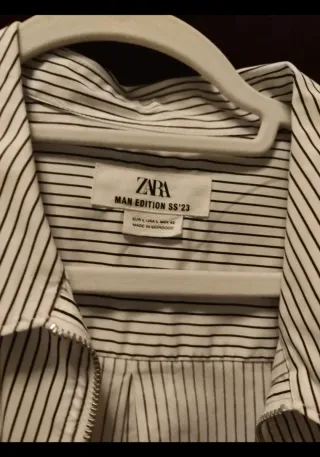 Chaqueta Zara Talla L Rayas