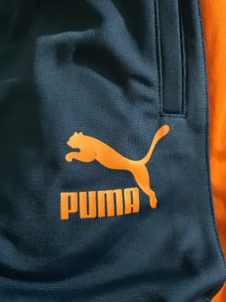 Chándal Puma Azul Oscuro y Naranja Nuevo