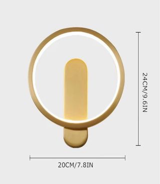 Lámpara Aro LED Pared Nueva