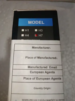 (28)Lámparas LED Coche H7