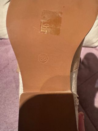 Botas cowboy Hug@Clau beige/marrón